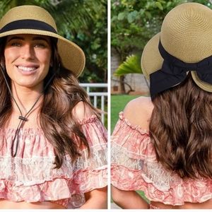 Verabella Sun Hat UPF 50+ Women's Lightweight Foldable/Packable Beach Sun Hat V